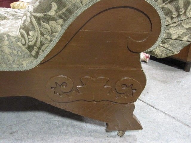 Antique Early 1900's Fainting Couch or Chaise Lounger Fresh Upholstery Beautiful Antique Early 1900's Fainting Couch or Chaise Lounger Fresh Upholstery Beautiful