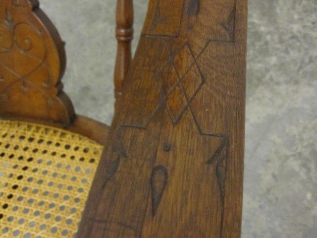 Antique 1800's Cane Rocker Eastlake Style w Bentwood Original Cond Extra Nice! Antique 1800's Cane Rocker Eastlake Style w Bentwood Original Cond Extra Nice!