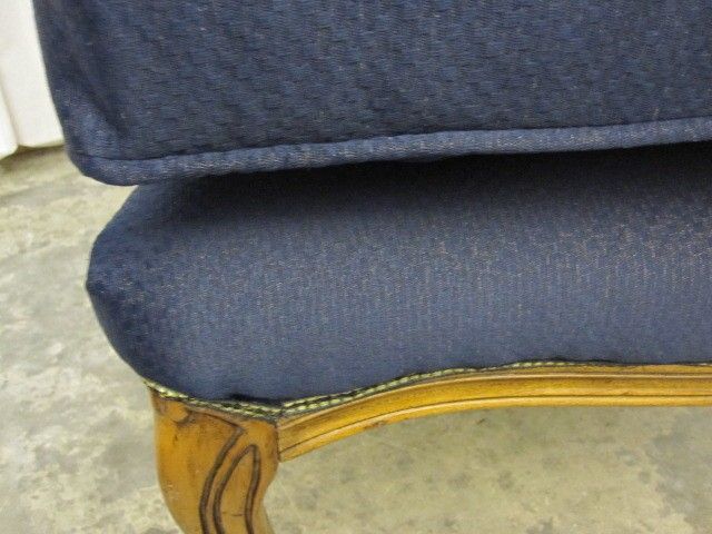 Antique Wing Back Chair Maple Trim w Fresh Upholstery Elegant Style MUST SEE IT Antique Wing Back Chair Maple Trim w Fresh Upholstery Elegant Style MUST SEE IT