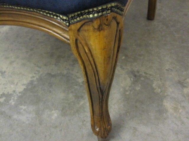 Antique Wing Back Chair Maple Trim w Fresh Upholstery Elegant Style MUST SEE IT Antique Wing Back Chair Maple Trim w Fresh Upholstery Elegant Style MUST SEE IT