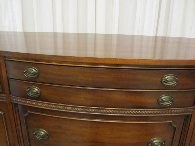 Antique Buffet Server by Bernhardt Furniture Federal Style Mahogany Antique Buffet Server by Bernhardt Furniture Federal Style Mahogany