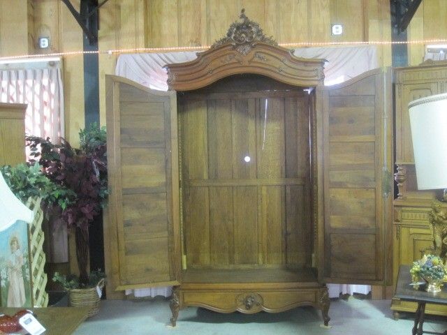 Antique 1880s Armoire Wardrobe w Mirrored Doors & Drawer Base Excellent Cond Antique 1880s Armoire Wardrobe w Mirrored Doors & Drawer Base Excellent Cond