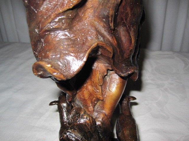 Antique Bronze Sculpture of a Lady with 2 Dogs Signed 22 Woody Mint Condition Antique Bronze Sculpture of a Lady with 2 Dogs Signed 22 Woody Mint Condition