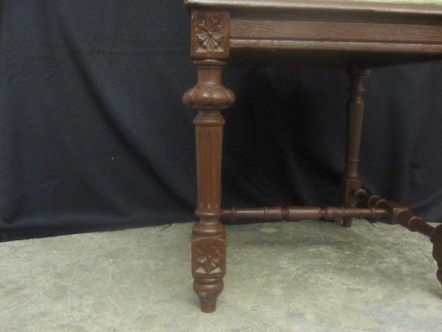 Antique Victorian Style Needlepoint Cushioned Side Chair Great Condition c1913 Antique Victorian Style Needlepoint Cushioned Side Chair Great Condition c1913