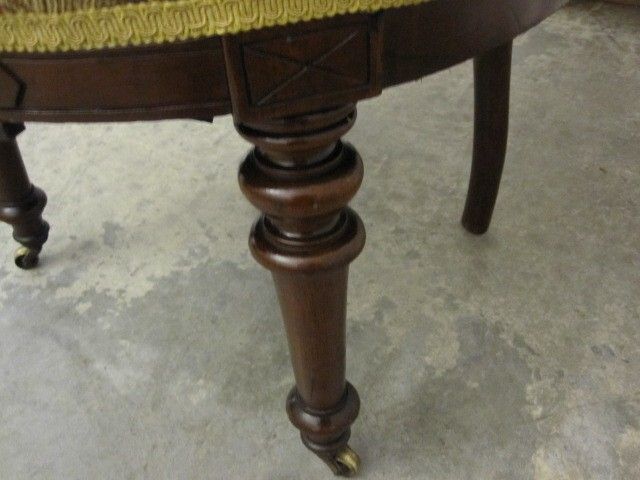 Antique 1800's Renaissance Revival Style Chair w Fresh Upholstery Extra Nice Antique 1800's Renaissance Revival Style Chair w Fresh Upholstery Extra Nice