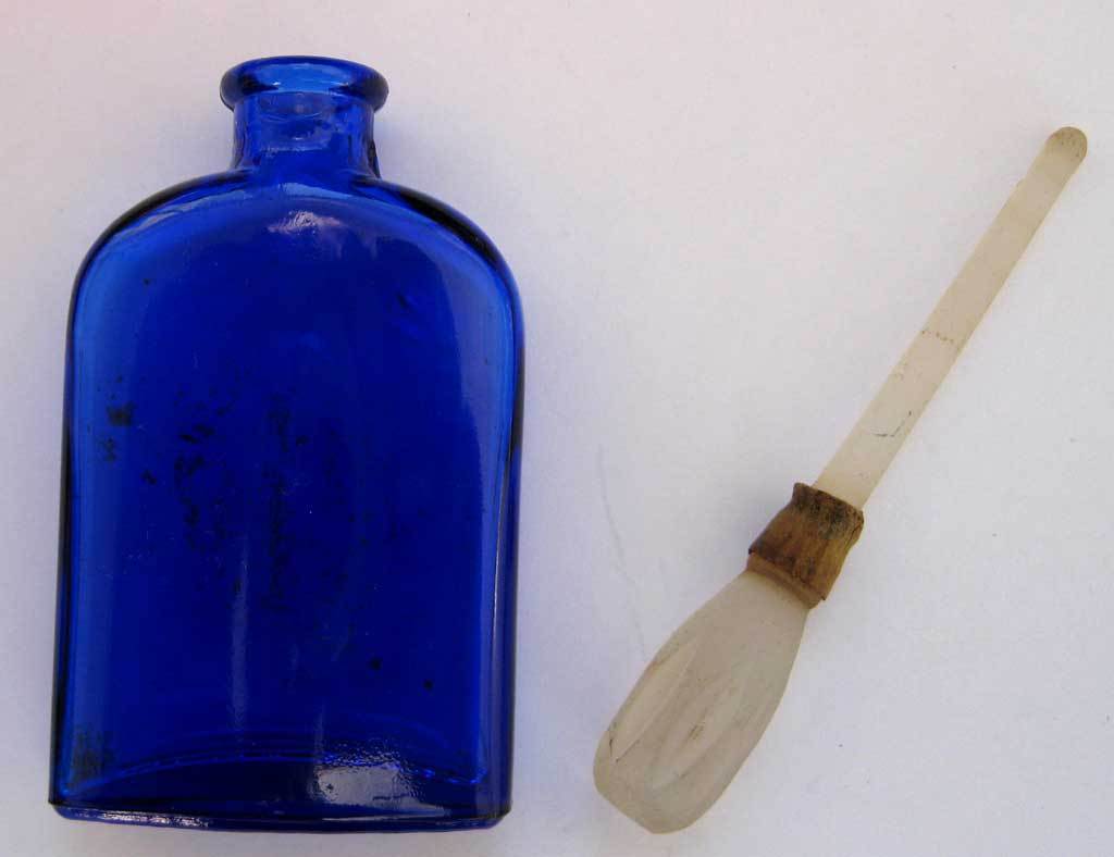 Evening In Paris Perfume Bottle Early Cork Stopper Tiny Size Evening In Paris Perfume Bottle Early Cork Stopper Tiny Size
