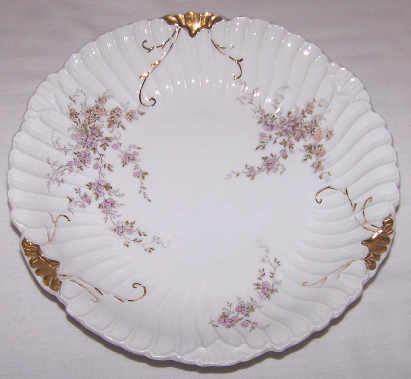Rosenthal Swirled Gilt and Enameled Serving Bowl Rosenthal Swirled Gilt and Enameled Serving Bowl