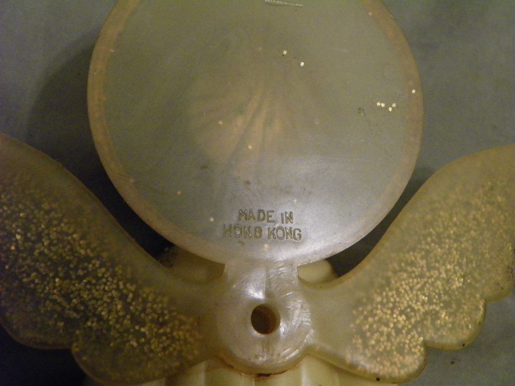 Vintage Doubl Glo Christmas Angel Tree Topper Vintage Doubl Glo Christmas Angel Tree Topper
