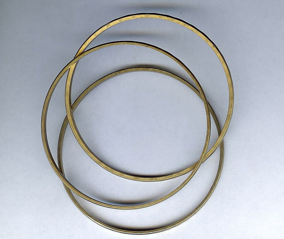 3 Thinner Hand Hammered Vintage Brass Bangle Bracelets with great Jingle 3 Thinner Hand Hammered Vintage Brass Bangle Bracelets with great Jingle