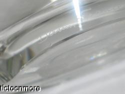 Vintage Daum France Crystal Abstract Sculpture Bowl Ashtray Vintage Daum France Crystal Abstract Sculpture Bowl Ashtray