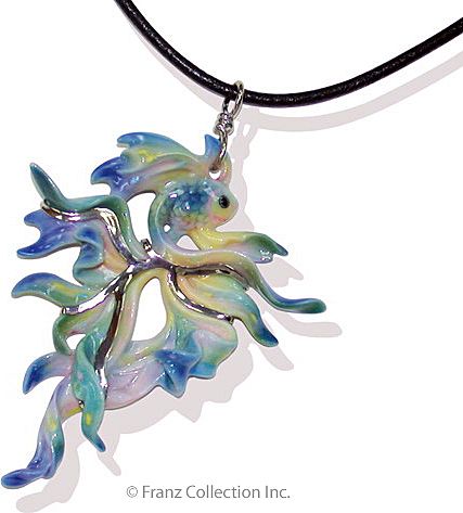 Franz Rainbow Fish Pendant- SALE 20% off original price Franz Rainbow Fish Pendant- SALE 20% off original price