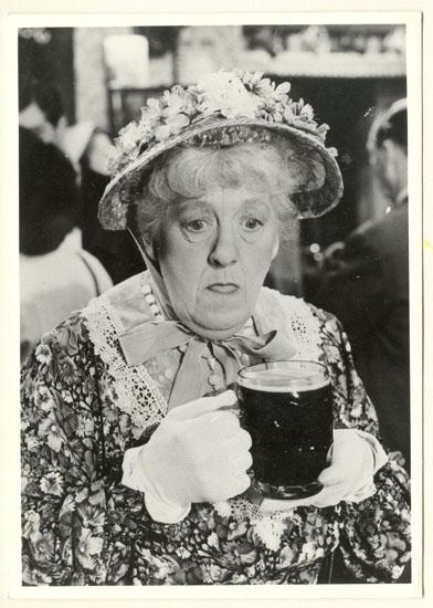 Margaret Rutherford Old Photograph from Murder at the Gallop