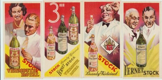 Fernet Bitters. 4 Different Vintage Ads Fernet Bitters. 4 Different Vintage Ads