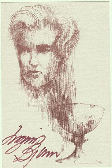 Ingrid Bjoner Autograph: Hand-signed Print. CoA Ingrid Bjoner Autograph: Hand-signed Print. CoA
