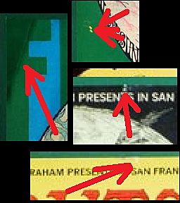 10 scarce Posters Jimi Hendrix and others. Bill Graham 1968 10 scarce Posters Jimi Hendrix and others. Bill Graham 1968