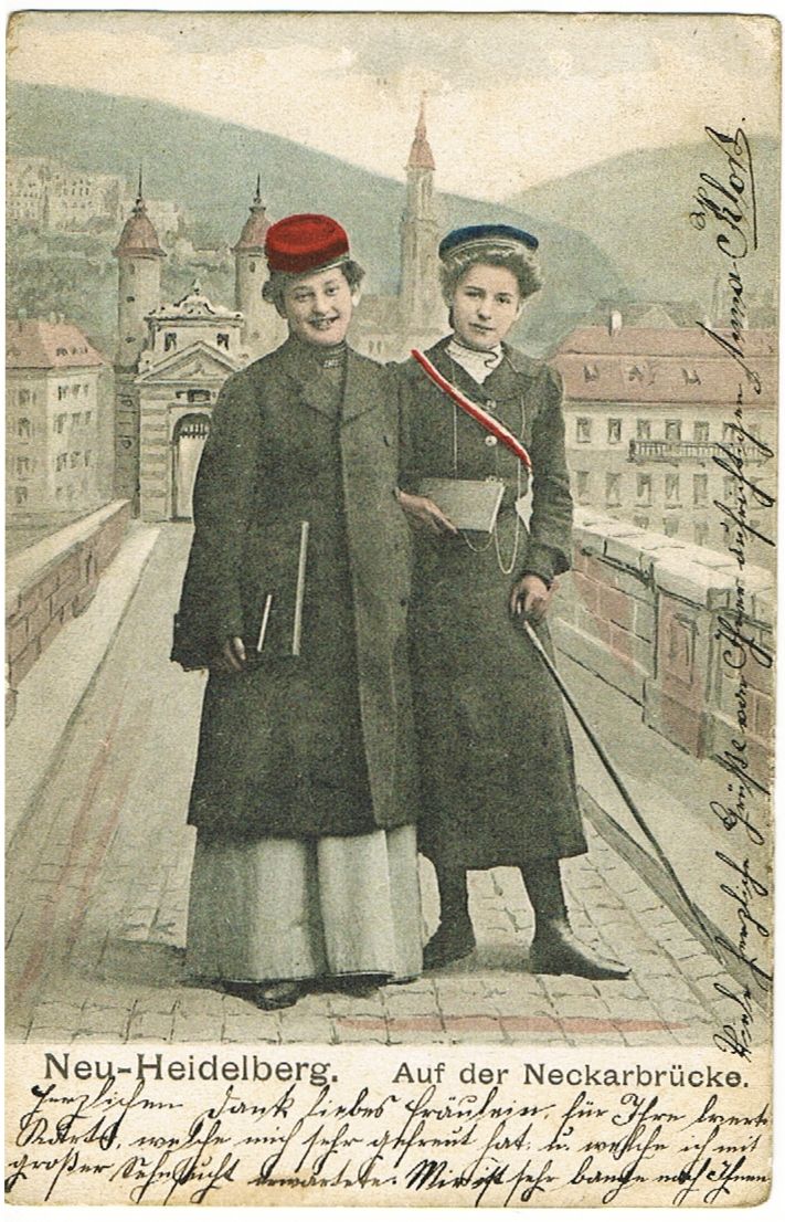 Old Student Postcard. Heidelberg 1903 Old Student Postcard. Heidelberg 1903