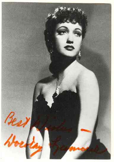 Dorothy Lamour Autograph Attractive photo of the young Lamour signed Best 