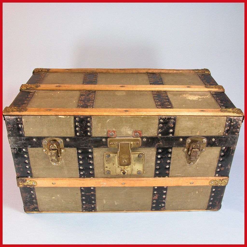 antique toy trunk