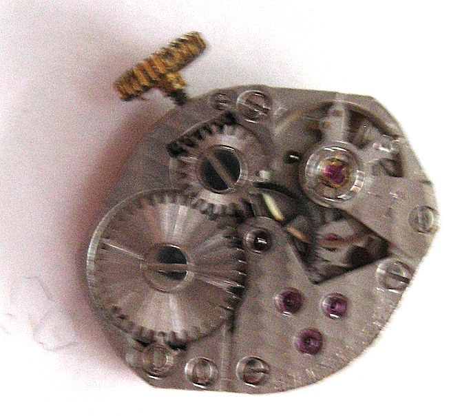 Lausanne Black and Floral Hand-Painted Clamper Watch Lausanne Black and Floral Hand-Painted Clamper Watch