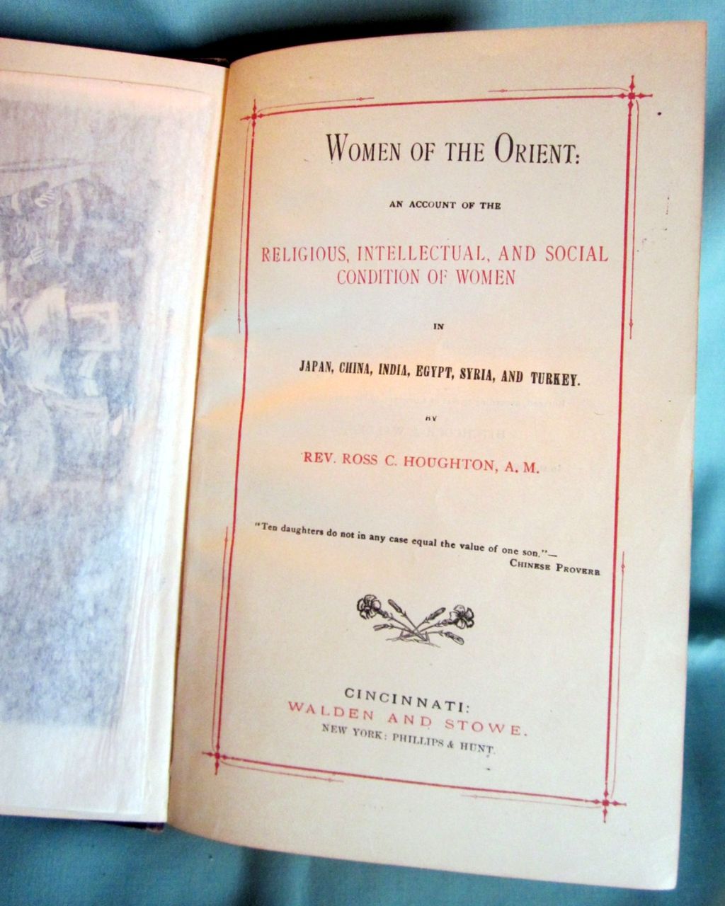Book: Women of the Orient: 1st Edition: 1877 Book: Women of the Orient: 1st Edition: 1877