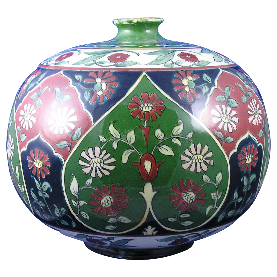 Royal Bonn "Old Dutch" Art Nouveau Vase (c.1890-1923) Royal Bonn "Old Dutch" Art Nouveau Vase (c.1890-1923)