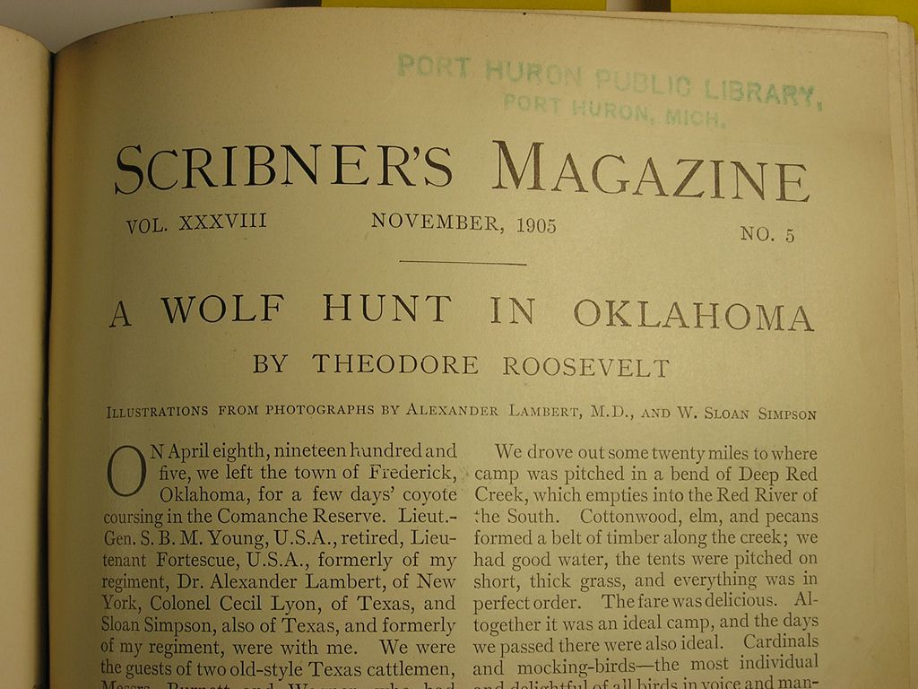 "Scribner's Magazine Vol. 38 July-Dec. 1905" (Library Bound Volume) – Leyendecker Illustrations, Teddy Roosevelt Articles "Scribner's Magazine Vol. 38 July-Dec. 1905" (Library Bound Volume) – Leyendecker Illustrations, Teddy Roosevelt Articles