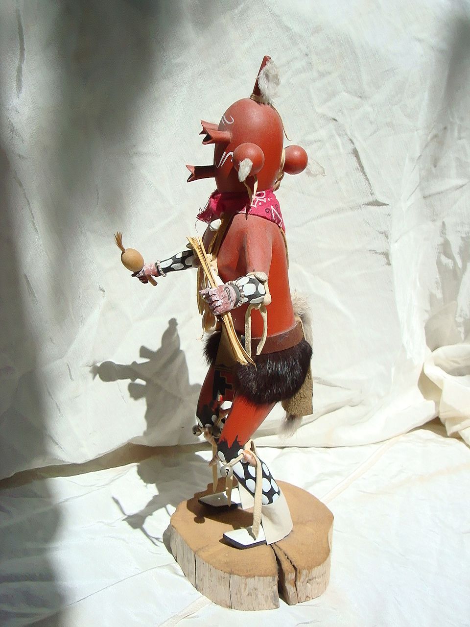 Hopi Mudhead Kachina Doll by Master Carver Raymond Parkett Hopi Mudhead Kachina Doll by Master Carver Raymond Parkett