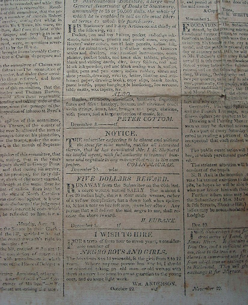 1810 Columbia Centinel Newspaper Election of Christopher Gore & David Cobb 1810 Columbia Centinel Newspaper Election of Christopher Gore & David Cobb
