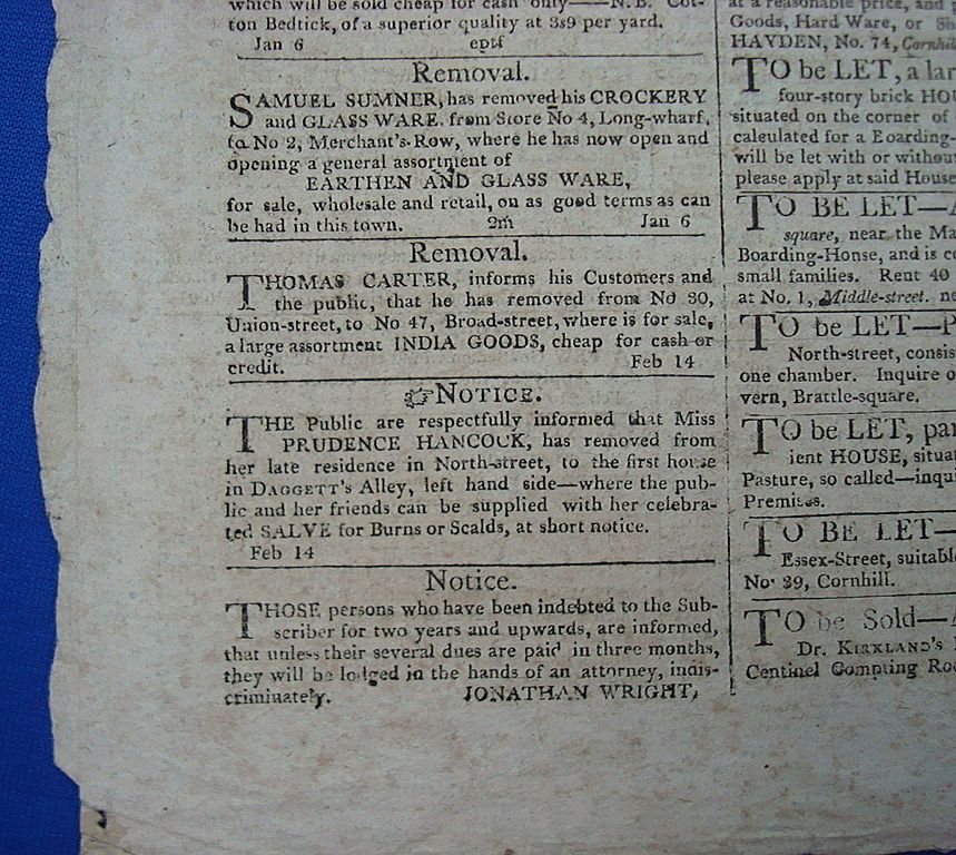 1810 Columbia Centinel Newspaper Election of Christopher Gore & David Cobb 1810 Columbia Centinel Newspaper Election of Christopher Gore & David Cobb