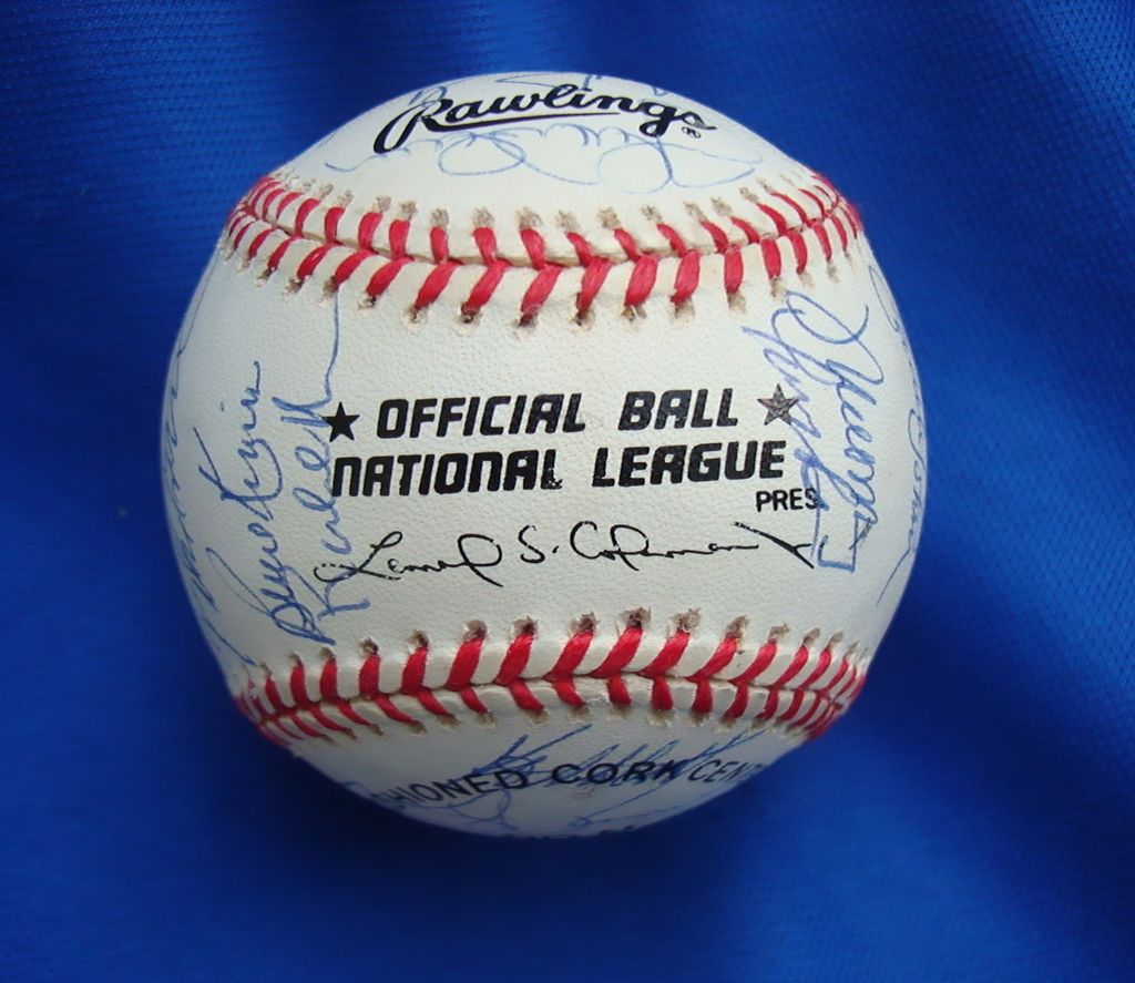 1993 & 1997 Florida Marlins Team Signed Baseball's World Champions 1993 & 1997 Florida Marlins Team Signed Baseball's World Champions