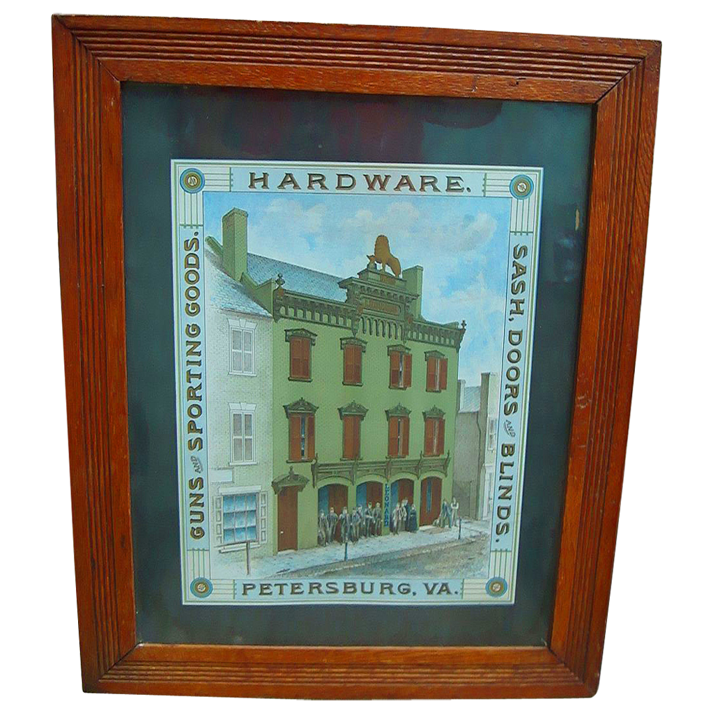 1890's Charles Leonard Hardware Store Petersburg,Va. Advertising from