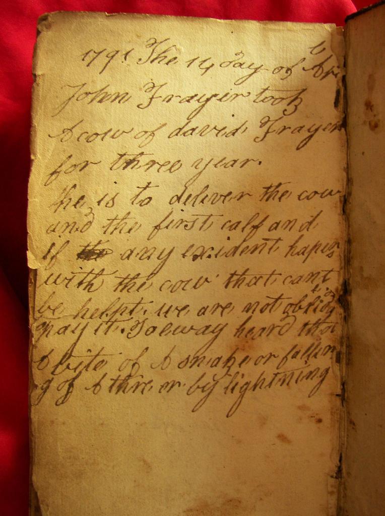1771 American Family Bible with Fryer Family Genealogy 1771 American Family Bible with Fryer Family Genealogy
