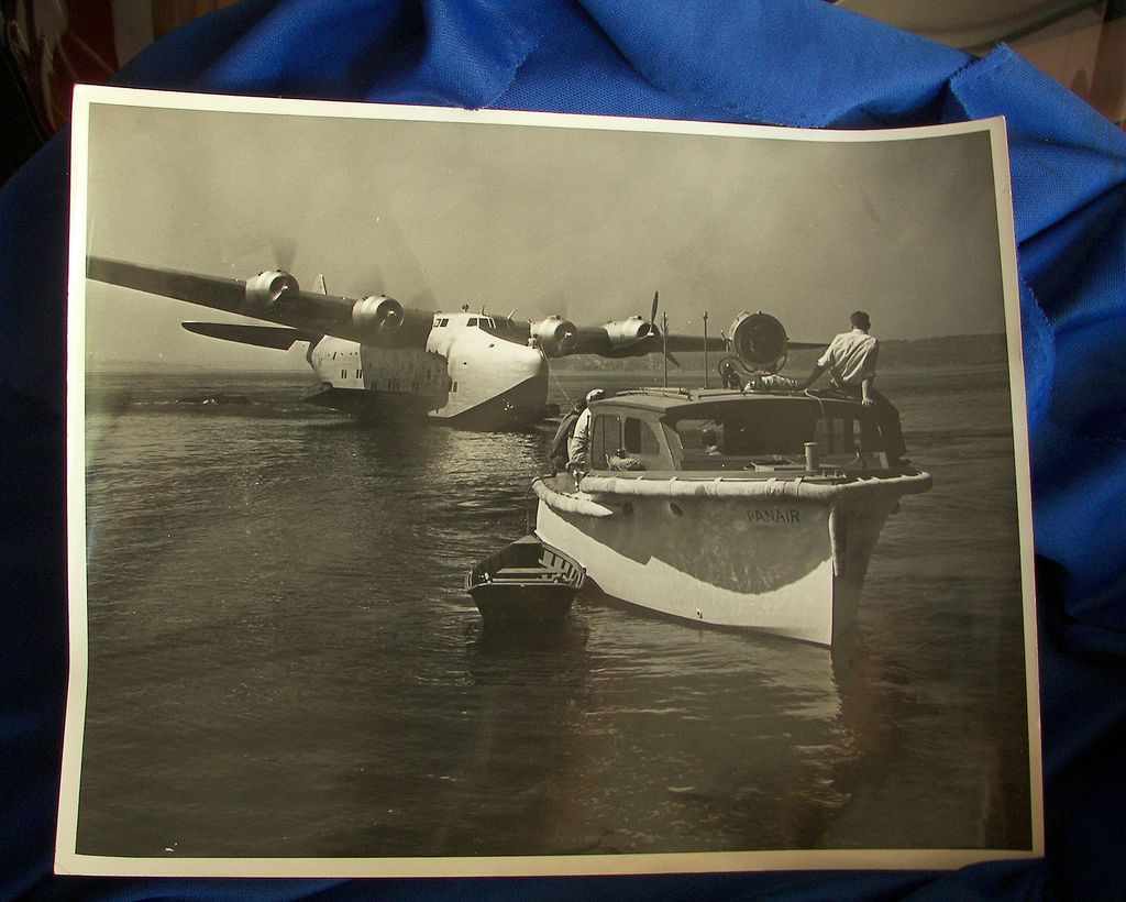 Original Howard Hughes Spruce Goose Honolulu Clipper Photographs Original Howard Hughes Spruce Goose Honolulu Clipper Photographs