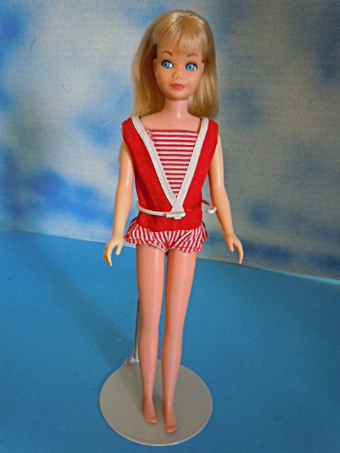 1970 Mattel Skipper Re-Issue S/Leg Pink Tone Platinum Hair 1970 Mattel Skipper Re-Issue S/Leg Pink Tone Platinum Hair