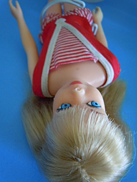 1970 Mattel Skipper Re-Issue S/Leg Pink Tone Platinum Hair 1970 Mattel Skipper Re-Issue S/Leg Pink Tone Platinum Hair