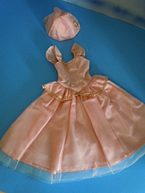 1950's Mary Hoyer Pink Gown Dress & Hat for 14" Hard Plastic Doll 1950's Mary Hoyer Pink Gown Dress & Hat for 14" Hard Plastic Doll