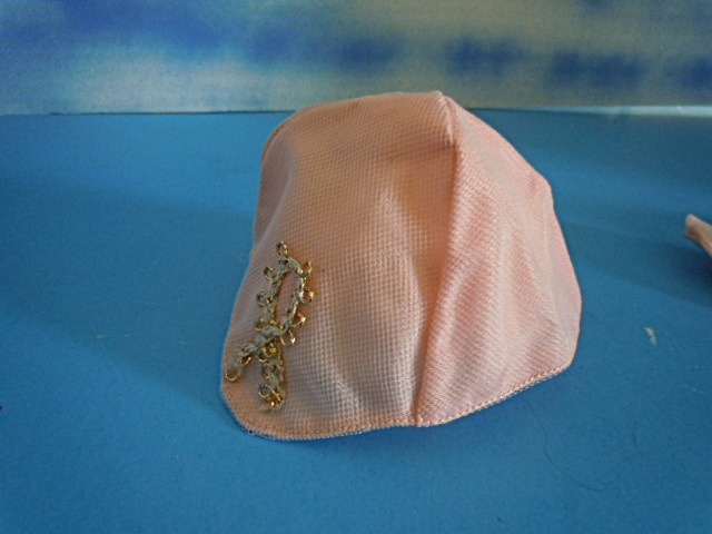 1950's Mary Hoyer Pink Gown Dress & Hat for 14" Hard Plastic Doll 1950's Mary Hoyer Pink Gown Dress & Hat for 14" Hard Plastic Doll