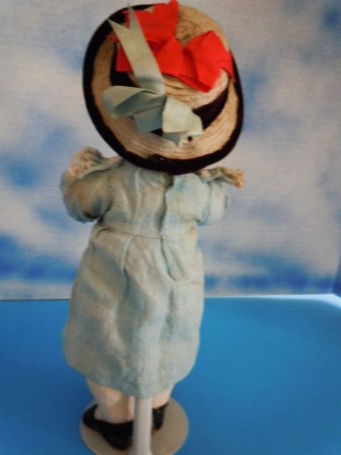 10" Hertel Schwab 165 Toddler Googly Character Bisque All Original 10" Hertel Schwab 165 Toddler Googly Character Bisque All Original