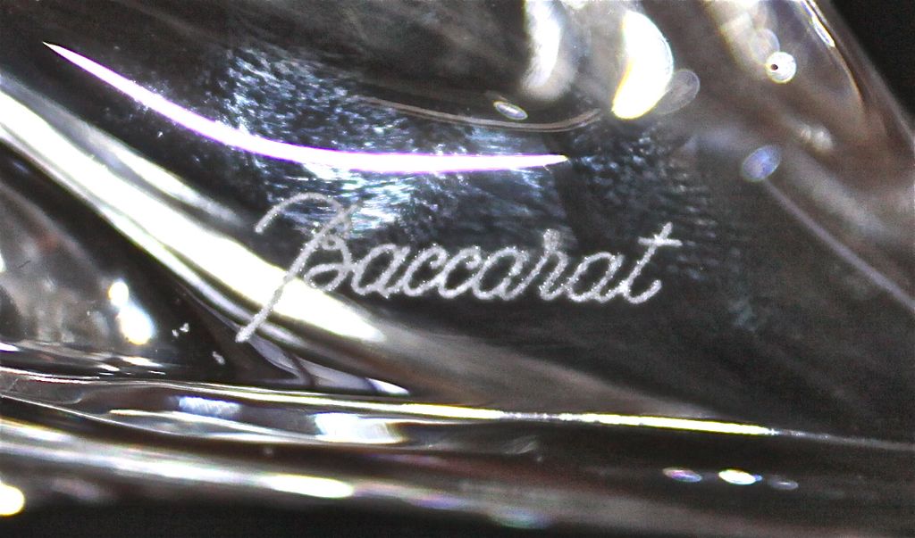 Baccarat Clear Crystal Parrot Baccarat Clear Crystal Parrot
