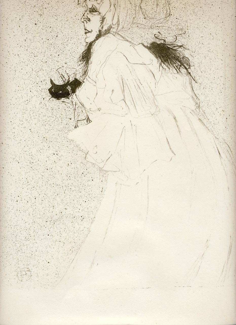 Henri de Toulouse-Lautrec Lithograph "Miss May Belfort" Henri de Toulouse-Lautrec Lithograph "Miss May Belfort"