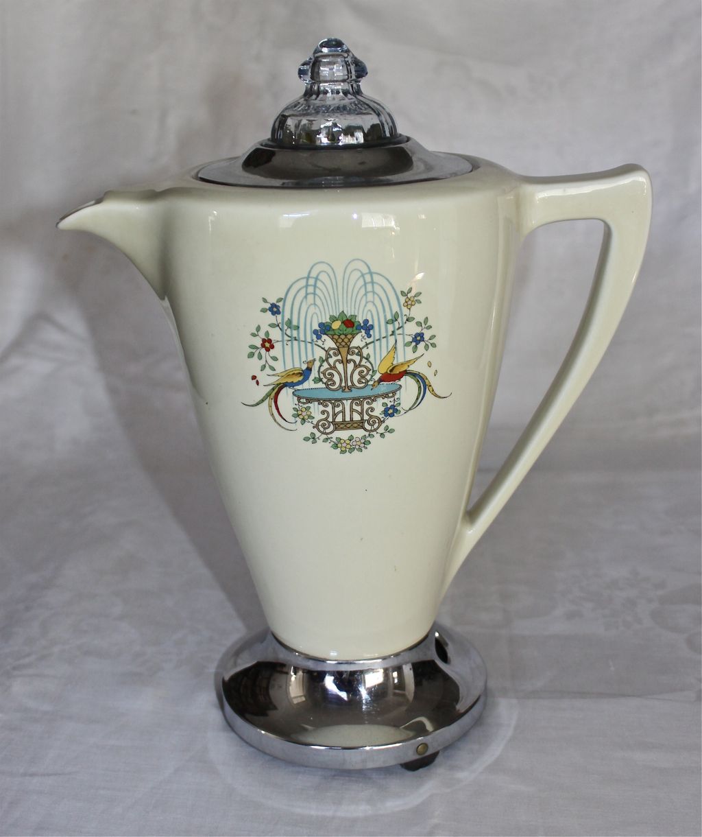 1930's GE/Hotpoint Porcelain Electric Percolator 1930's GE/Hotpoint Porcelain Electric Percolator