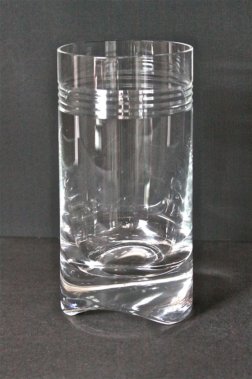 1980's Contemporary Lenox crystal vase 1980's Contemporary Lenox crystal vase