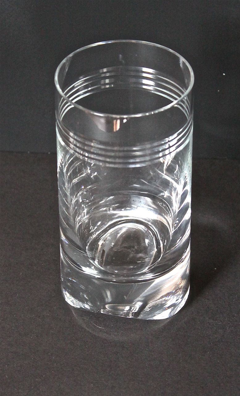 1980's Contemporary Lenox crystal vase 1980's Contemporary Lenox crystal vase