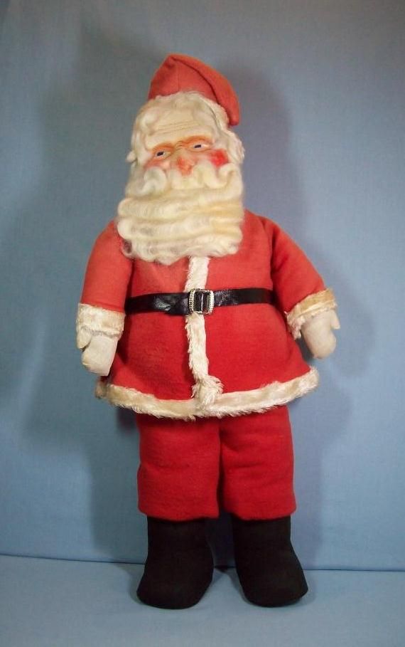 1930's Vintage Cloth Santa Claus 1930's Vintage Cloth Santa Claus