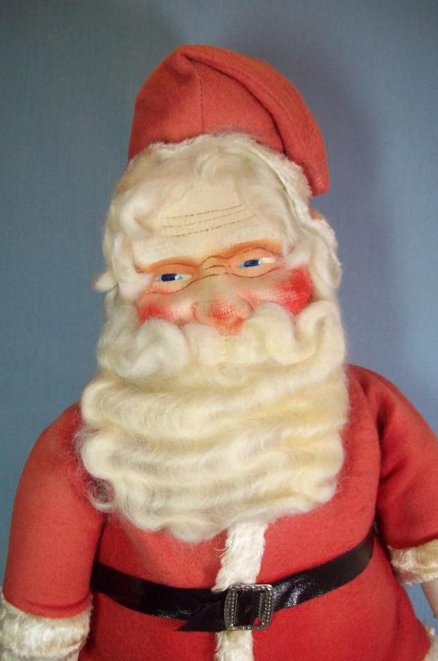 1930's Vintage Cloth Santa Claus 1930's Vintage Cloth Santa Claus