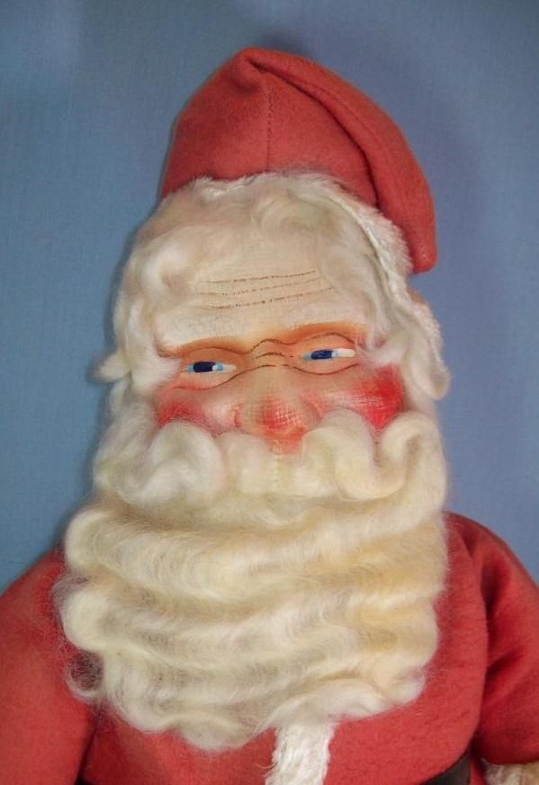 1930's Vintage Cloth Santa Claus 1930's Vintage Cloth Santa Claus