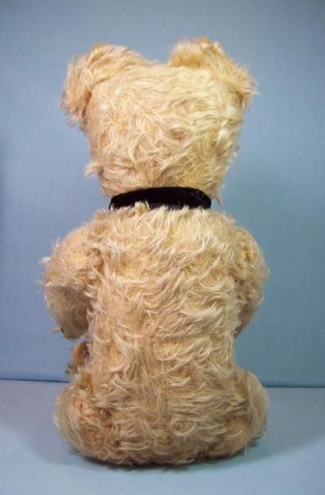 Sweet Vintage Mohair Teddy Bear With Glass Eyes Sweet Vintage Mohair Teddy Bear With Glass Eyes
