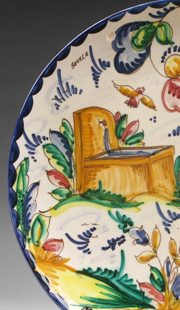 Spanish Majolica Charger Spanish Majolica Charger