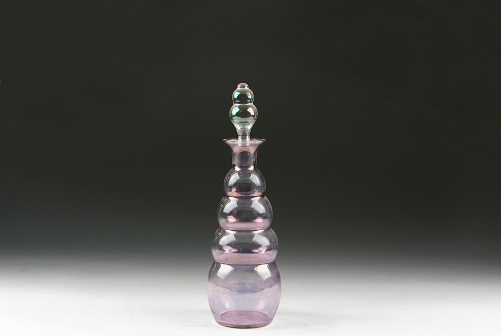 Venetian Hand Blown Decanter Set, Multiple Colors Venetian Hand Blown Decanter Set, Multiple Colors