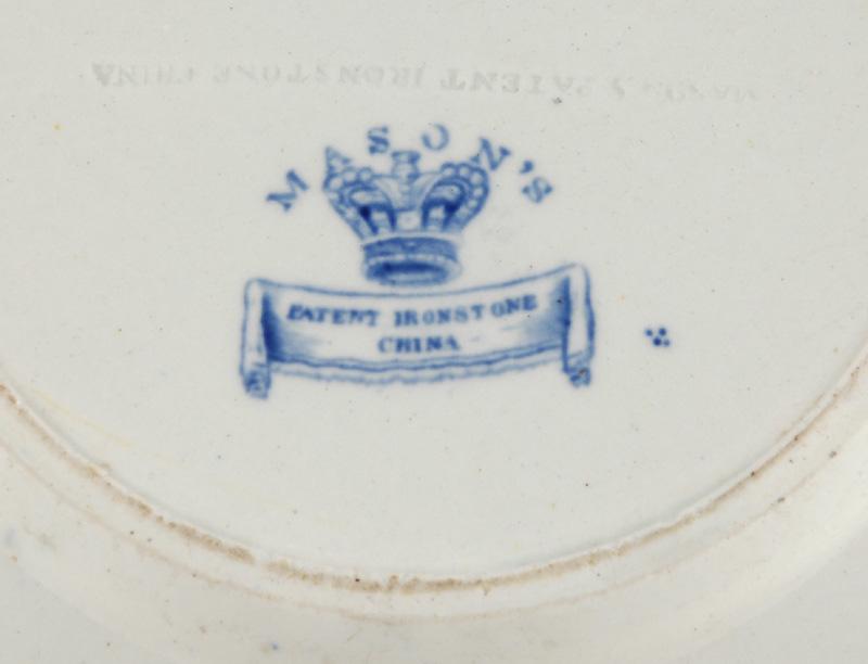Mason's Patent Ironstone Imari Patterned Plate, 1813-25 Mason's Patent Ironstone Imari Patterned Plate, 1813-25